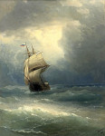 ₴ Купить картину море известного художника от 146 грн.: Судно в море