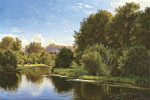 ₴ Картина пейзаж известного художника от 166 грн: Пейзаж с ручьем