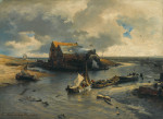 ₴ Купить картину море известного художника от 180 грн.: Возвращение рыбаков на голландский берег