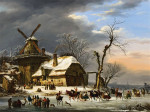 ₴ Купить картину пейзаж художника от 184 грн: Зимний пейзаж