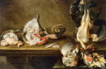 ₴ Картина натюрморт известного художника от 133 грн.: Рыба и дичь