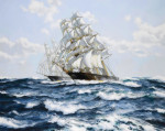 ₴ Купить картину море современного художника от 189 грн.: Вровень - "Ариель" и "Тейпинг"