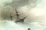 ₴ Купить картину море известного художника от 166 грн.: Корабль в шторм