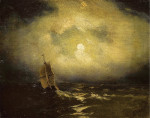 ₴ Купить картину море известного художника от 189 грн.: Судоходство в лунный свет