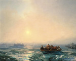₴ Купить картину пейзаж известного художника от 193 грн: Лед на Днепре