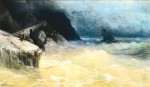 ₴ Купить картину море известного художника от 147 грн.: Кораблекрушение у черноморского побережья