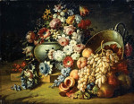 ₴ Купить натюрморт художника от 189 грн.: Цветы и фрукты