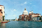 ₴ Репродукция городской пейзаж от 211 грн.: Болшой канал Венеции