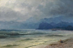 ₴ Купить картину море известного художника от 161 грн.: Побережье Коктебеля, Крым
