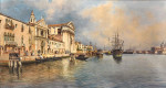 ₴ Картина городской пейзаж художника от 138 грн.: Большой канал, Венеция