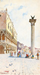 ₴ Картина городской пейзаж художника от 179 грн.: Дворец Дожей