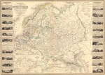 ₴ Купить старинную карту высокого разрешения от 175 грн.: Илюстрированная карта Северной Европы и Европейской России