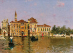 ₴ Картина городской пейзаж художника от 180 грн.: Венеция