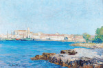 ⚓ Купить картину море художника от 217 грн.: Вид на залив Руб Альто