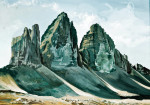 ₴ Репродукция картины пейзаж от 170 грн: Великолепие Доломитовых Альп