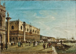 ₴ Картина городской пейзаж известного художника от 175 грн.: Венеция, Моло с Дворцом Дожей и площадью Святого Марка