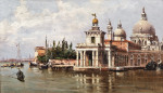 ₴ Картина городской пейзаж художницы от 193 грн.: Набережная делла Догана, Венеция