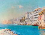 ₴ Репродукция картины пейзаж от 193 грн: Вид на отель Эксельсиор, Дубровник