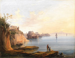 ₴ Купить картину море высокого разрешения от 189 грн.: Вид на Неаполь из Посиллипо