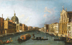 ₴ Репродукция городской пейзаж от 205 грн.: Большой канал, Венеция