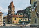 ₴ Картина городской пейзаж художника от 180 грн.: Мотив из Перхтольдсдорфа