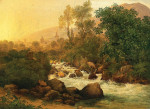 ₴ Картина пейзаж художника от 199 грн.: Водопады Пьедимонте