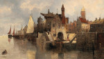 ₴ Картина городской пейзаж художника от 147 грн.: Каприччио