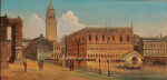₴ Репродукция городской пейзаж от 169 грн.: Мотив из Венеции