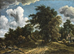 ₴ Картина пейзаж известного художника от 162 грн.: Лесная дорога