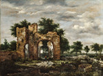 ₴ Репродукция пейзаж от 235 грн.: Руины замковых ворот