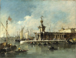 ₴ Картина городской пейзаж высокого разрешения от 189 грн.: Венеция, Пунта делла Догана