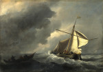 ⚓Репродукція морський краєвид від 223 грн.: Голландське судно у сильний вітер