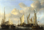 ⚓Репродукція морський краєвид від 223 грн.: Вітання голландських яхт