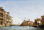 ₴ Картина городской пейзаж художника от 170 грн.: Вид на Большой канал с Санта Мария делла Салюте