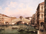 ₴ Картина городской пейзаж художника от 180 грн.: Вид на мост Риальто