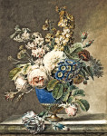 ₴ Репродукция натюрморт от 247 грн.: Цветы в вазе