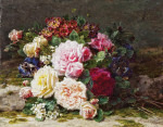 ₴ Картина натюрморт известного художника от 189 грн.: Букет роз