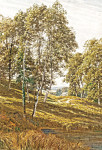 ₴ Репродукция пейзаж от 279 грн.: Вид на Биндон, недалеко от Аксбриджа, Девон