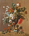 ₴ Репродукція картини натюрморт від 306 грн.: Ваза з квітами