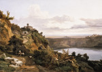₴ Картина пейзаж художника от 195 грн.: Озеро Неми