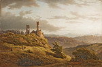 ₴ Картина пейзаж художника от 168 грн.: Горный пейзаж с руинами