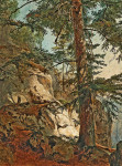 ₴ Картина пейзаж известного художника от 170 грн.: Горный склон