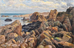  ₴ Картина морской пейзаж художника от 163 грн.: Вид побережья