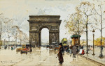 ₴ Картина городской пейзаж художника от 163 грн.: Триумфальная арка
