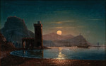 ₴ Картина морской пейзаж известного художника от 158 грн.: Отражение луного света на воде
