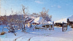 ₴ Картина пейзаж відомого художника від 193 грн.: Зимова сцена