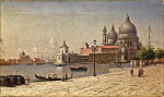₴ Картина городской пейзаж художника от 154 грн.: Вид на Санта-Мария-делла-Салюте