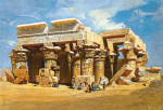 ₴ Картина пейзаж художника от 172 грн.: Храм Ком Омбо, Египет