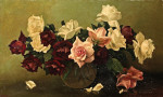 ₴ Репродукція натюрморт від 198 грн.: Троянди