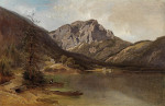 ₴ Картина пейзаж художника от 163 грн.: На берегу озера Лангбатзее